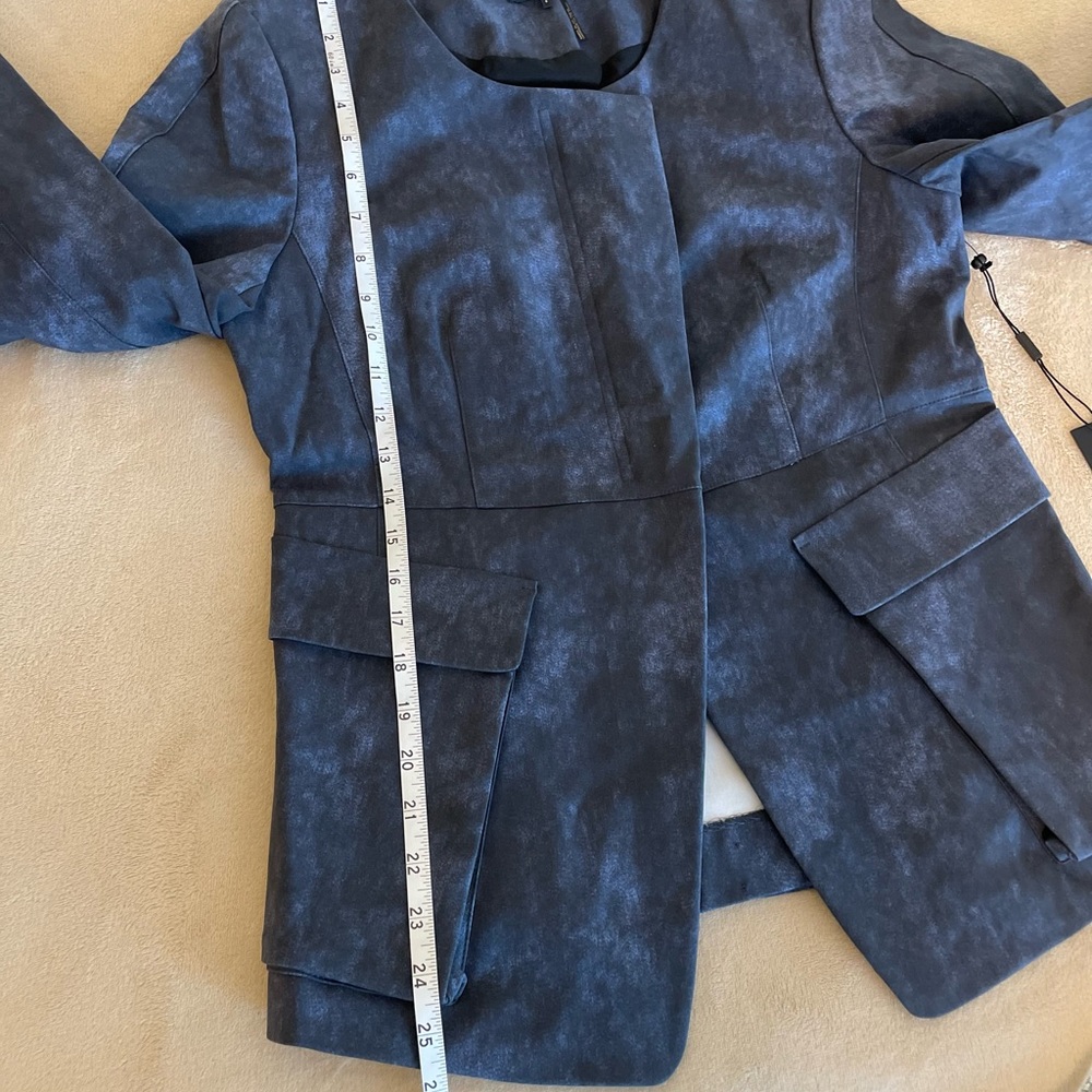 Donna Karan NY Zip Tie Dye Blazer - Size 8 - Picture 12 of 15